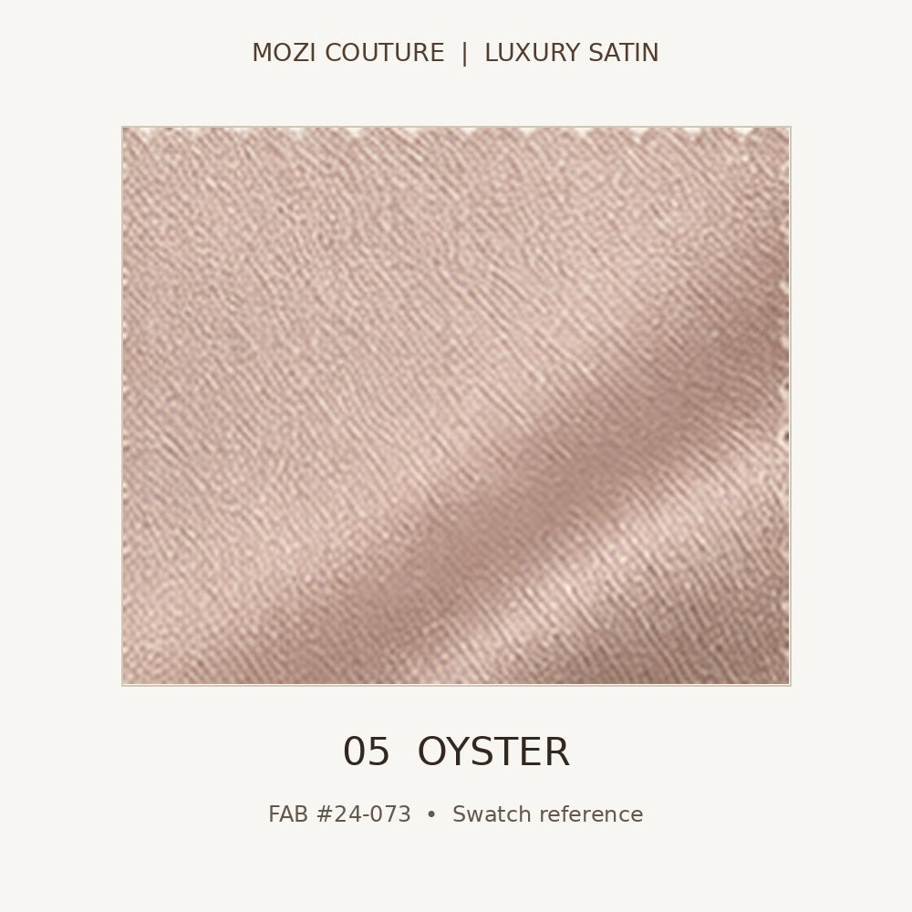 Luxury Satin Fabric by the Yard | 170 GSM, Slight Stretch, 20 Colors | Mozi Couture