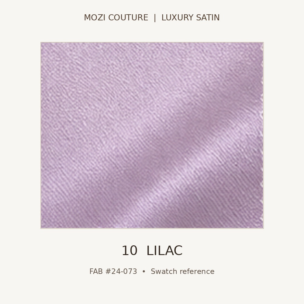 Luxury Satin Fabric by the Yard | 170 GSM, Slight Stretch, 20 Colors | Mozi Couture