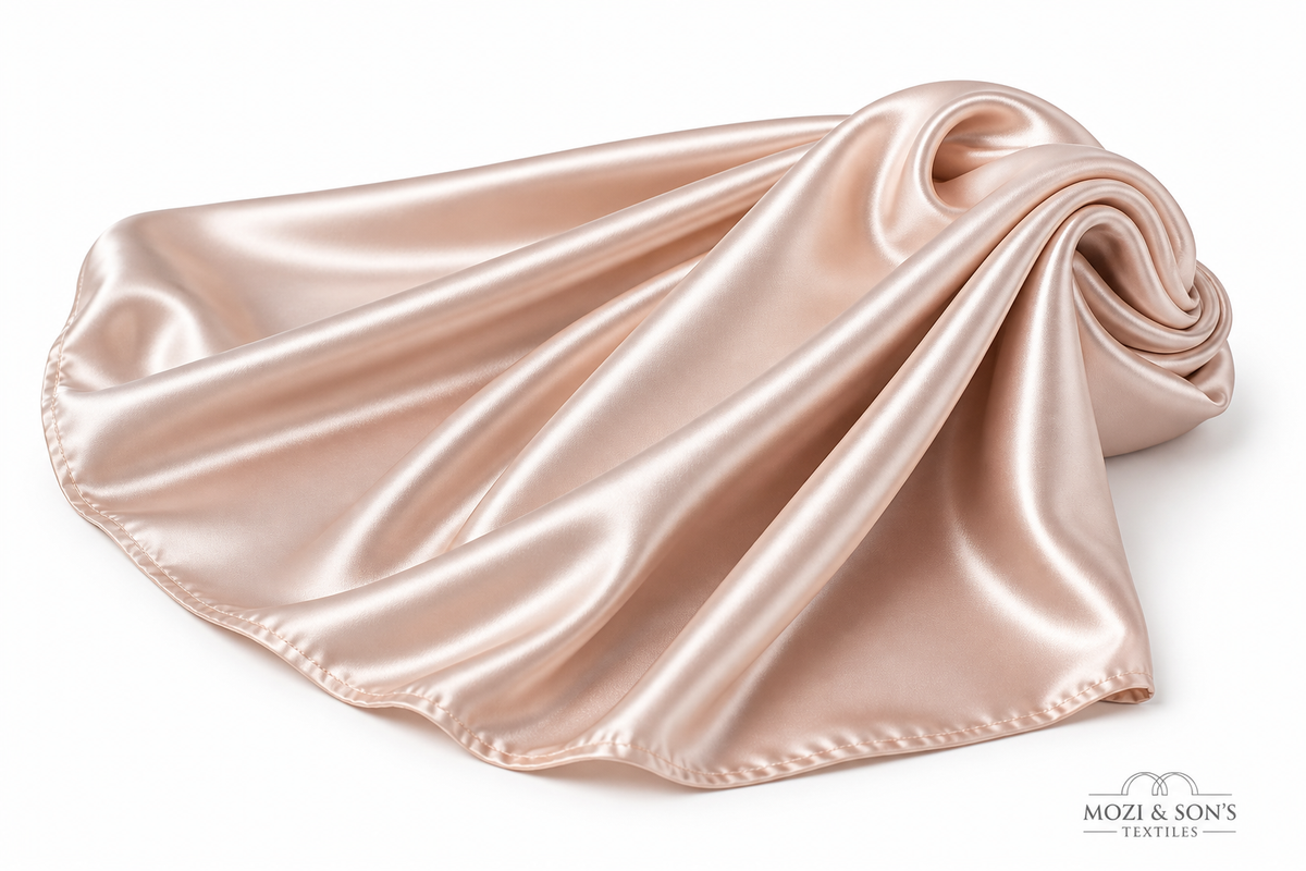 Stretch Charmeuse Satin Fabric