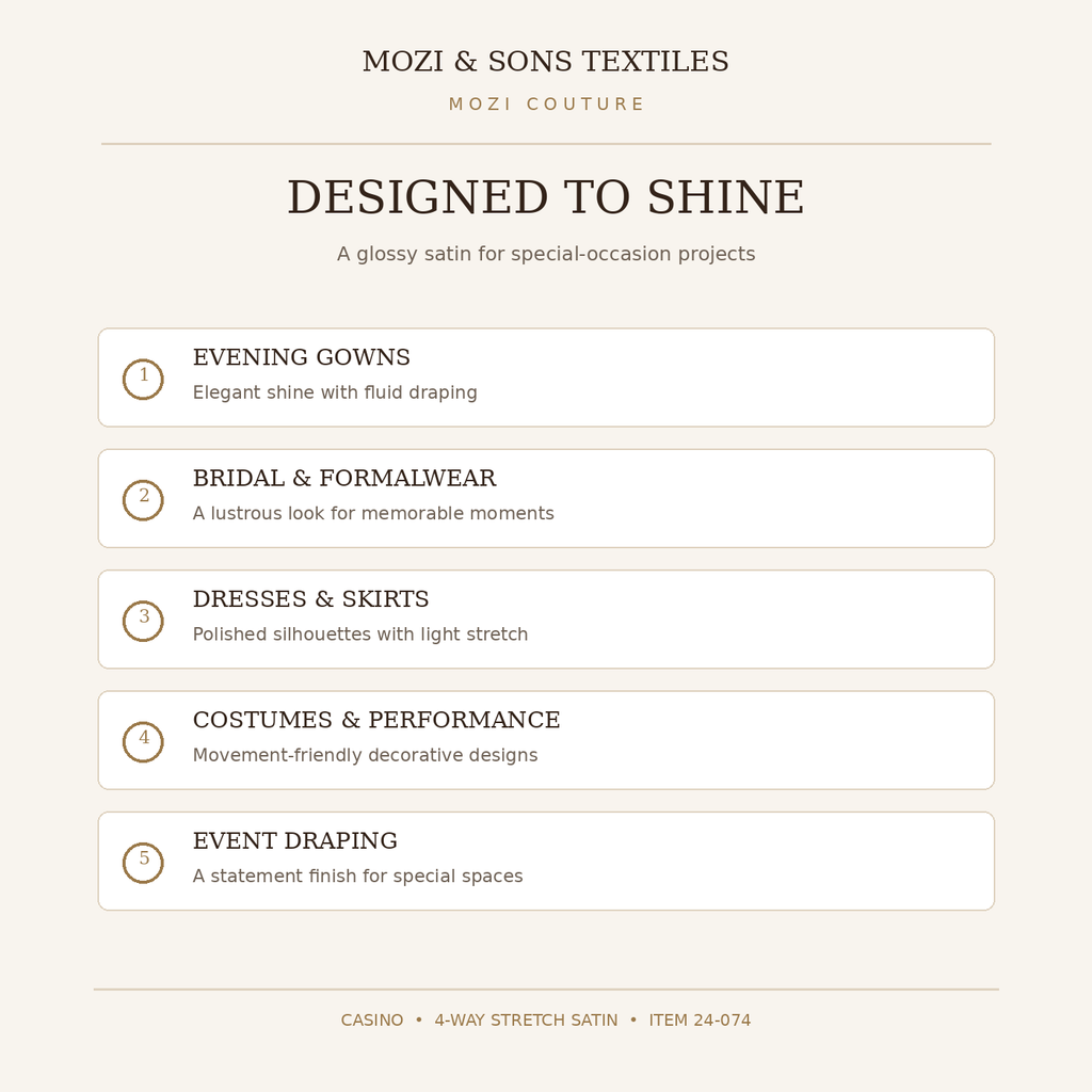Casino Satin recommended applications