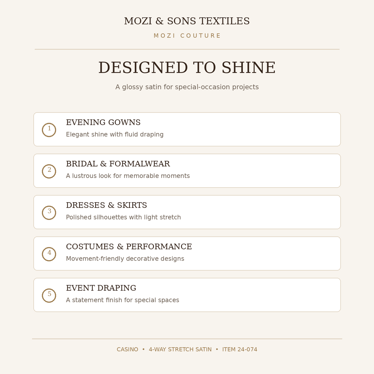 Casino Satin recommended applications