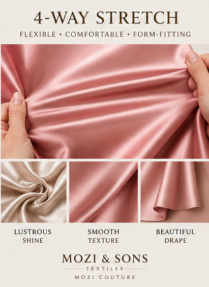 Casino satin flexible finish and texture, illustrative promotional image