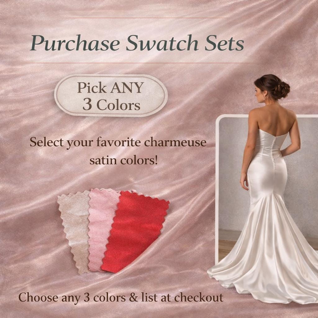 Stretch Charmeuse Satin Fabric