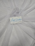 FAB #17-004 foil mesh — White / Silver (mesh / foil)
