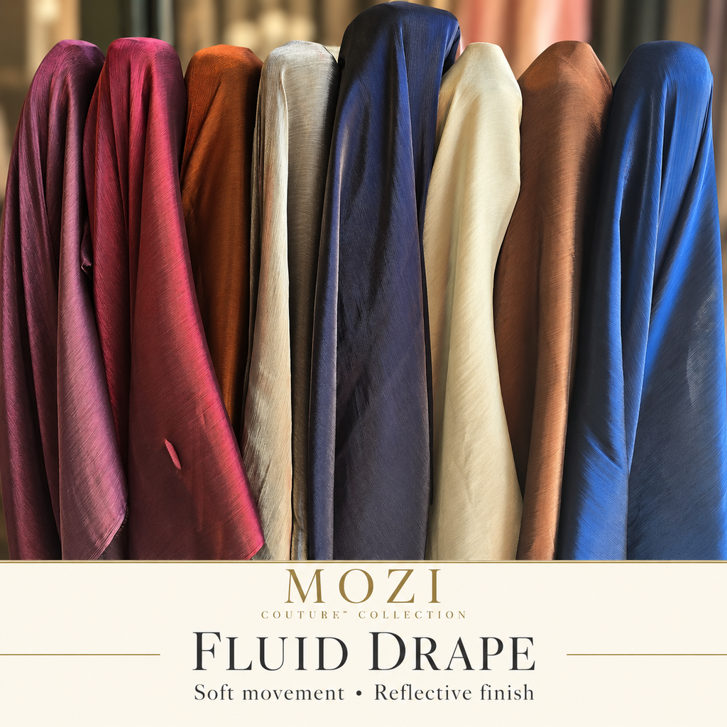 Mozi Shimmer Chiffon FAB #26-033 — Fluid Drape