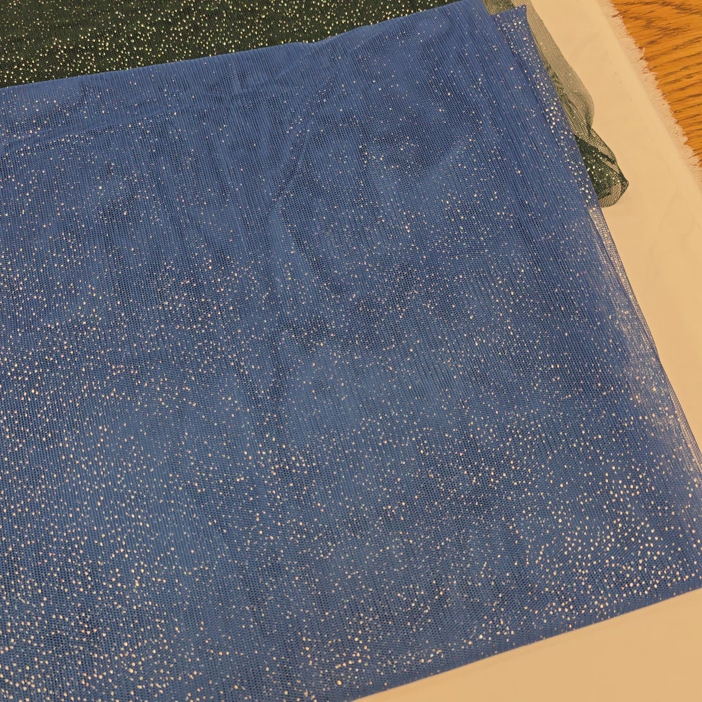 FAB #17-004 FOIL — actual foil mesh fabric video 3