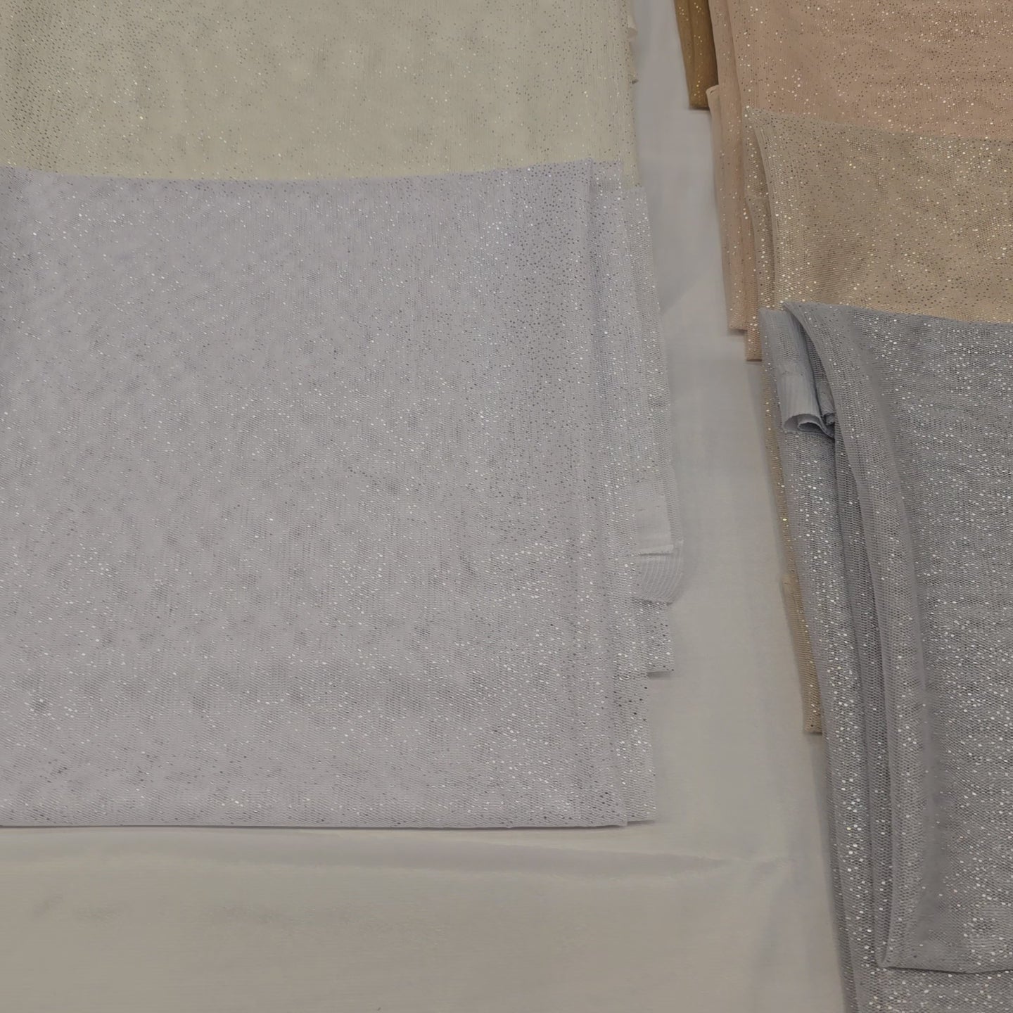 FAB #17-004 FOIL — actual foil mesh fabric video 1
